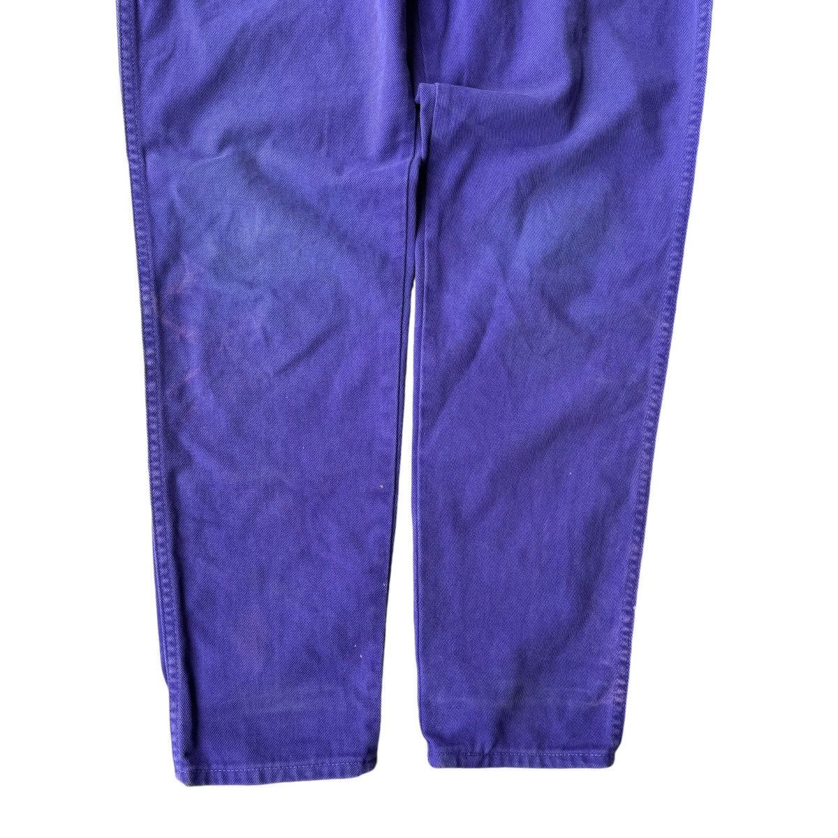 Vintage × Wrangler 90s WRANGLER STRAIGHT LEG PURPLE WASHED JEANS PANTS VINTAGE Size US 32 / EU 48 - 10 Thumbnail
