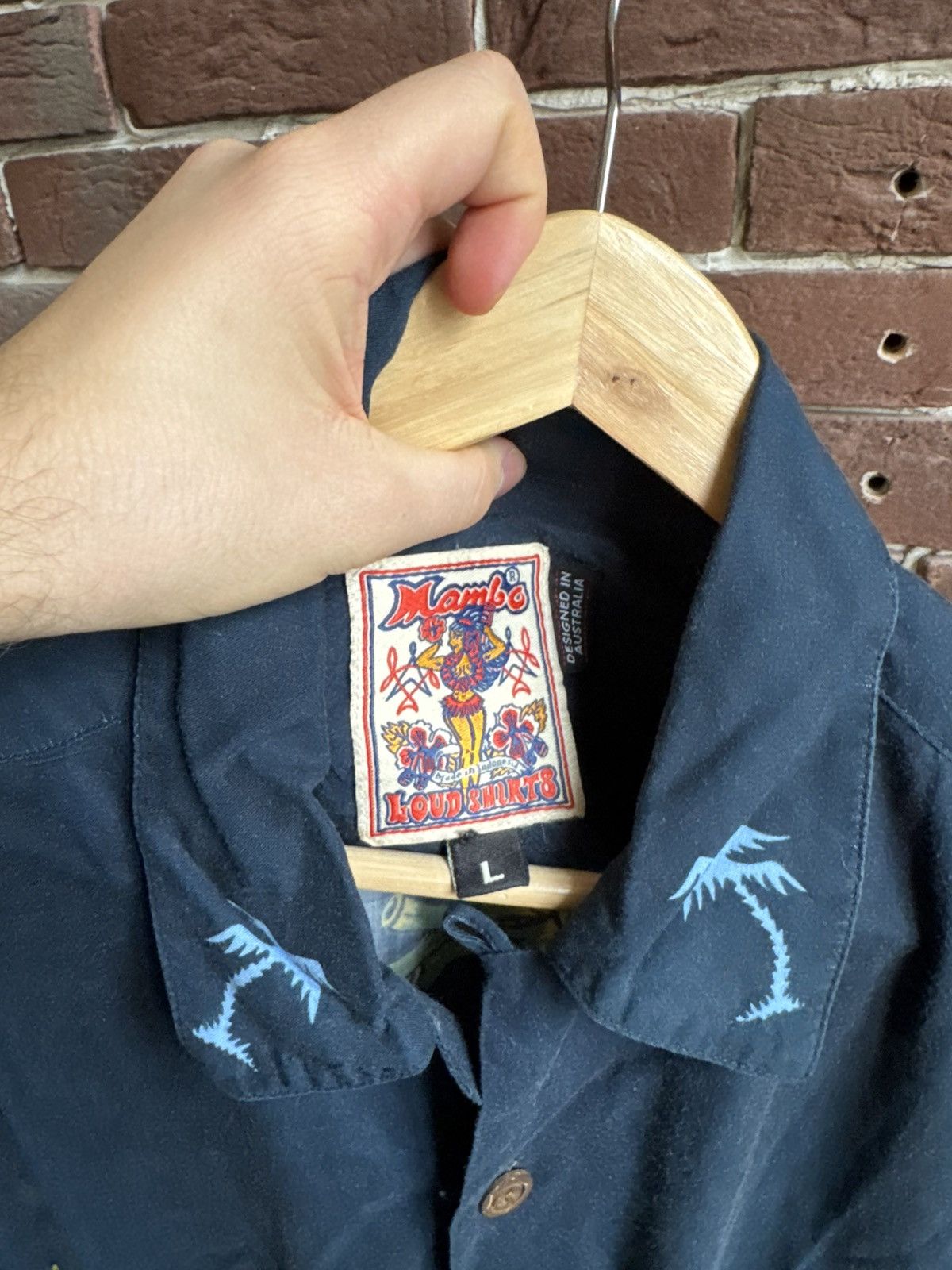 Mambo Vintage 90s MAMBO Shirt Traditional Tattoo Australia Hawaii Size US L / EU 52-54 / 3 - 10 Thumbnail