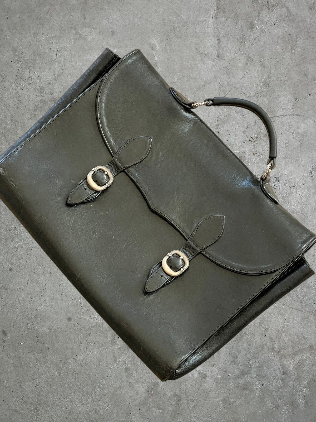 Chrome Hearts Chrome Hearts Leather Briefcase Bag Size ONE SIZE - 3 Thumbnail