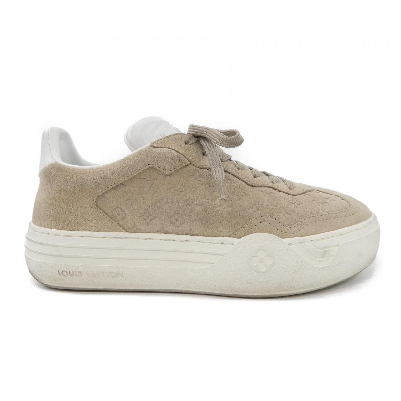 Louis Vuitton Louis Vuitton Louis Vuitton Groovy Line Sneakers Textile Shoes DUTY FREE for USA Size ONE SIZE - 1 Thumbnail