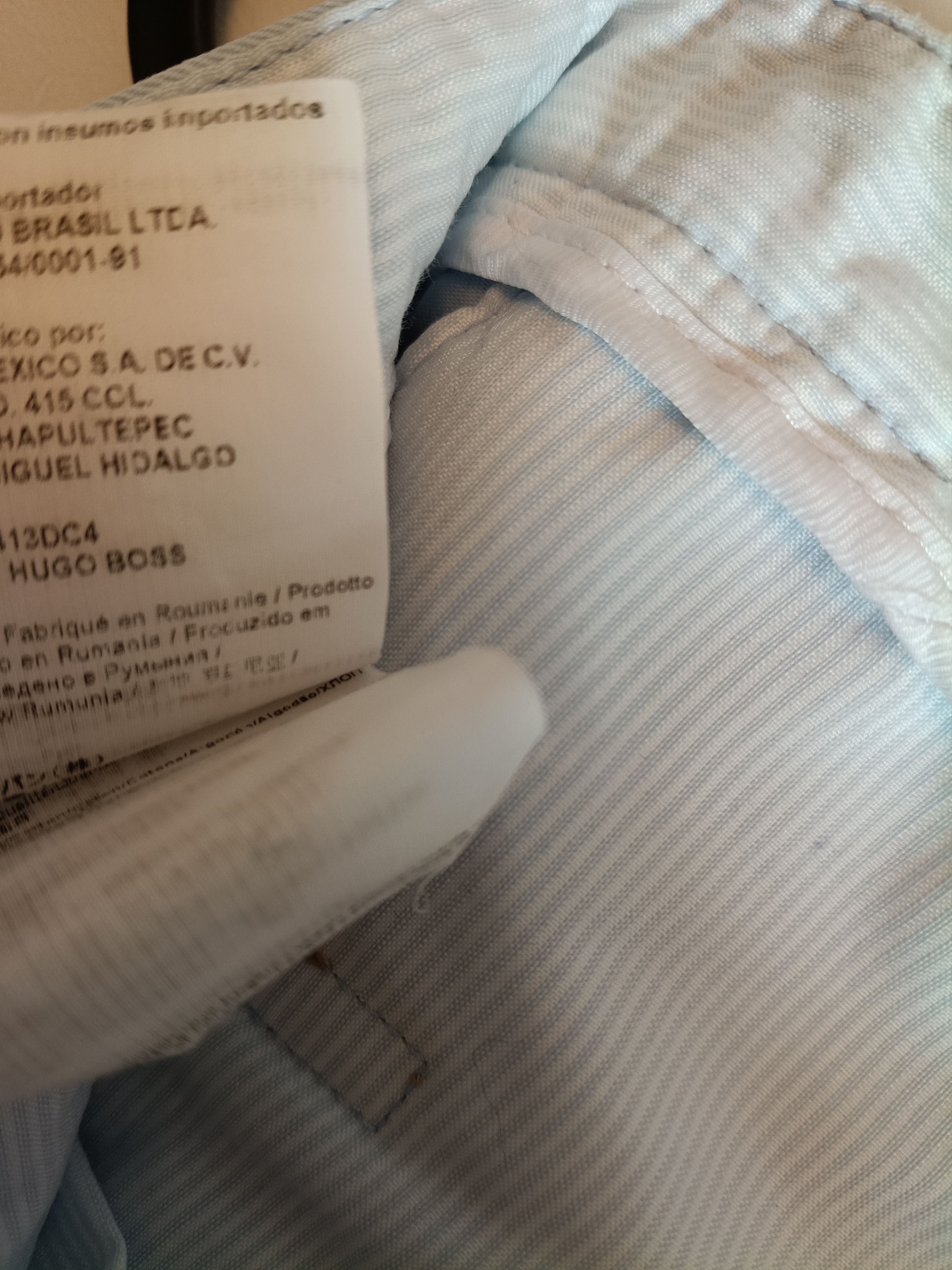 Hugo Boss Hugo Boss light blue trousers Size US 36 / EU 52 - 8 Thumbnail