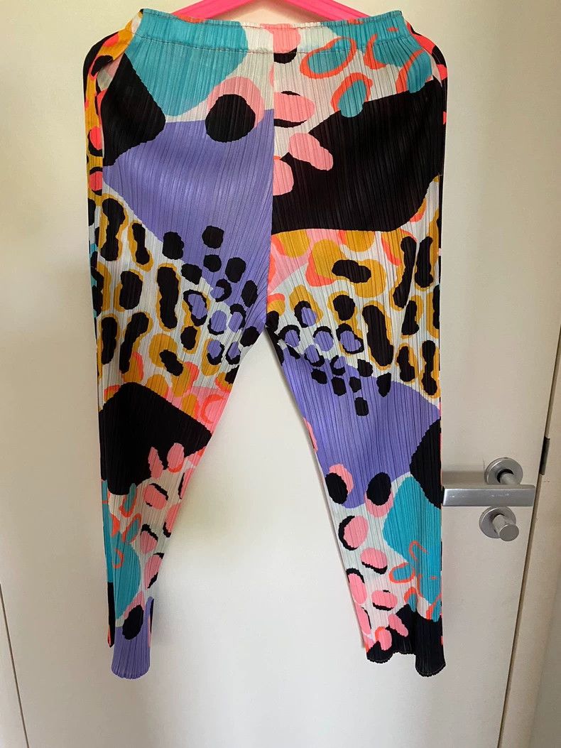 Issey Miyake Issey Miyake size:5 Polka dot pleated pants Size 42" / US 20 - 2 Thumbnail