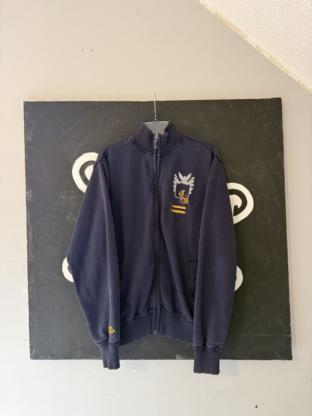 Company 81 COMPANY 81 ZIP-UP SWEATSHIRT – NAVY (VINTAGE / DISTRESSED) Size US L / EU 52-54 / 3 - 1 Thumbnail