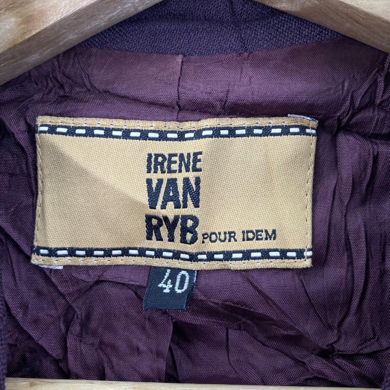 Vintage Vtg IRENE VAN RYB Pour Idem 3 Button Purple Blazer Sport Size S / US 4 / IT 40 - 4 Thumbnail