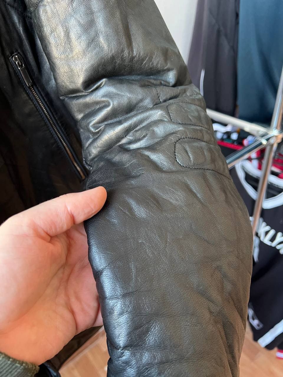 Ermenegildo Zegna ZEGNA SPORT CLASSIC BRUTAL MULTI-POCKET LEATHER JACKET COAT Size US L / EU 52-54 / 3 - 8 Thumbnail