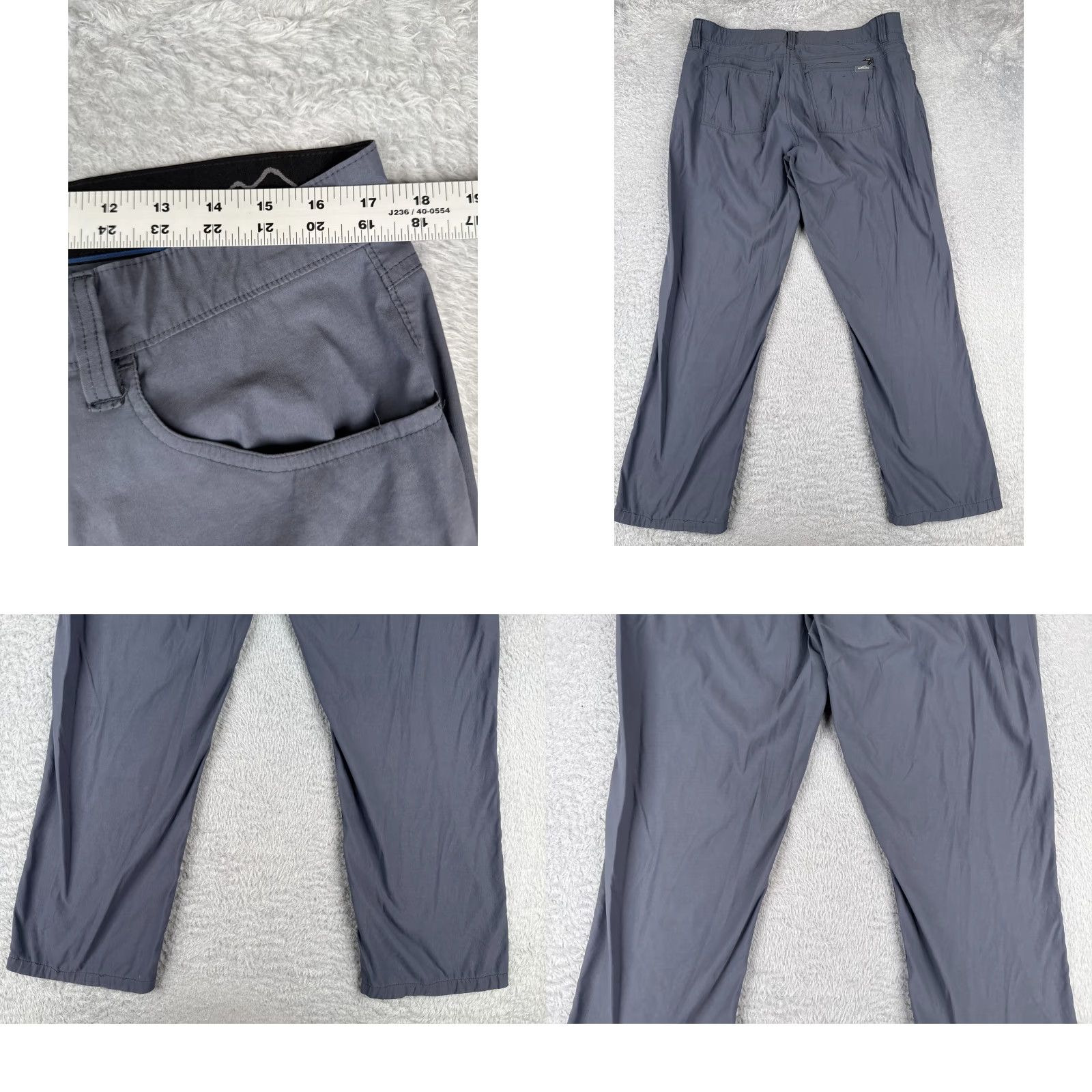 Eddie Bauer Eddie Bauer Pants Men 36 Blue Nylon Cargo Straight Leg 30x36 Travex Dock Workwear Outdoor Vintage: No Size US 36 / EU 52 - 9 Thumbnail