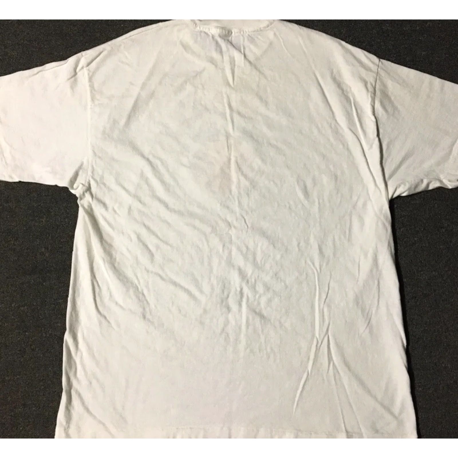 Vintage VINTAGE Georgia Peach IDAA Shirt XL Men's White 90s Grunge USA AA Atlanta Size US XL / EU 56 / 4 - 5 Thumbnail
