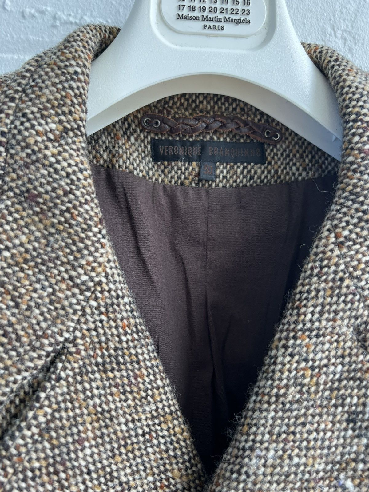 Veronique Branquinho Veronique branquinho tweed wool coat Size US M / EU 48-50 / 2 - 4 Thumbnail