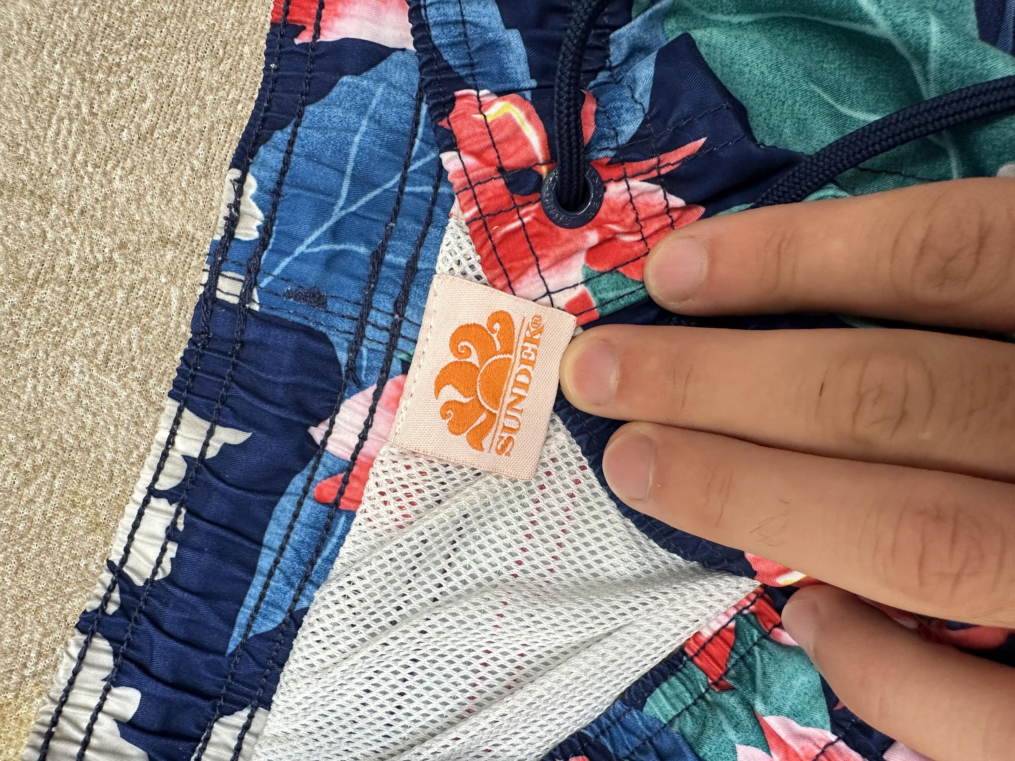 Sundek Sundek S Tropical Beach Shorts Trunks Bath Suit Size S 31 32 Size US 30 / EU 46 - 11 Thumbnail