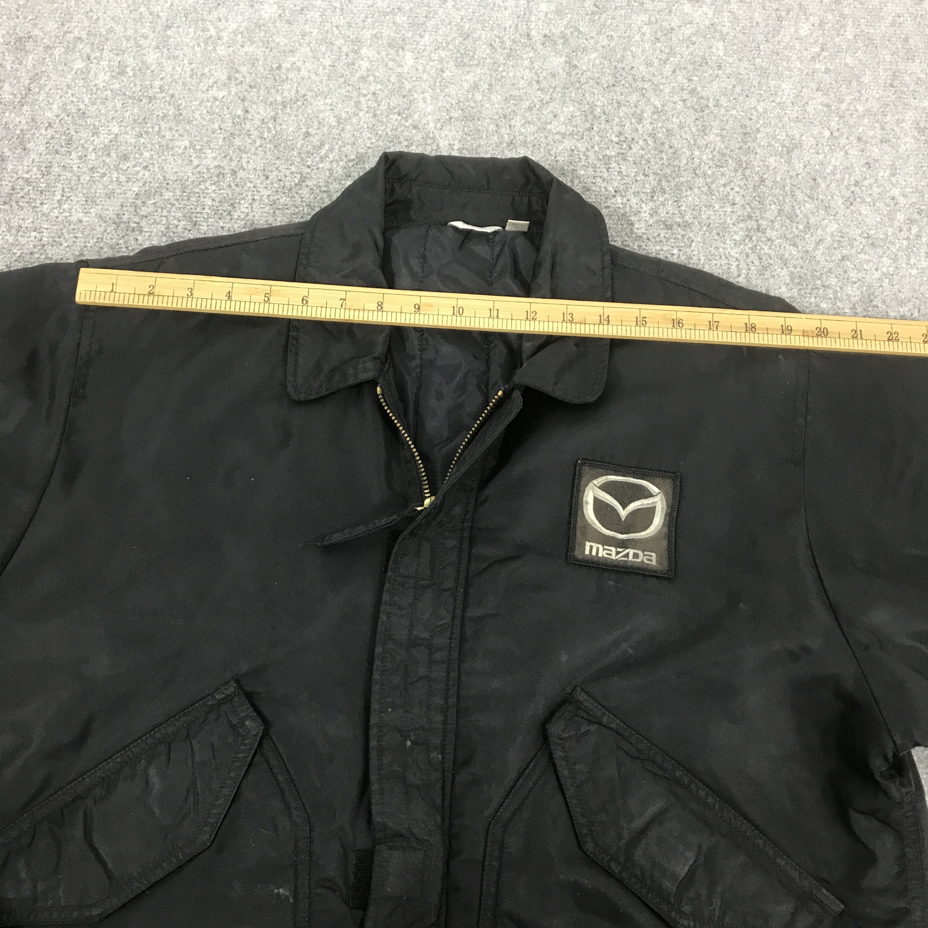 Japanese Brand MAZDA RACING TEAM BOMBER JACKET K76B6 Size US L / EU 52-54 / 3 - 6 Thumbnail