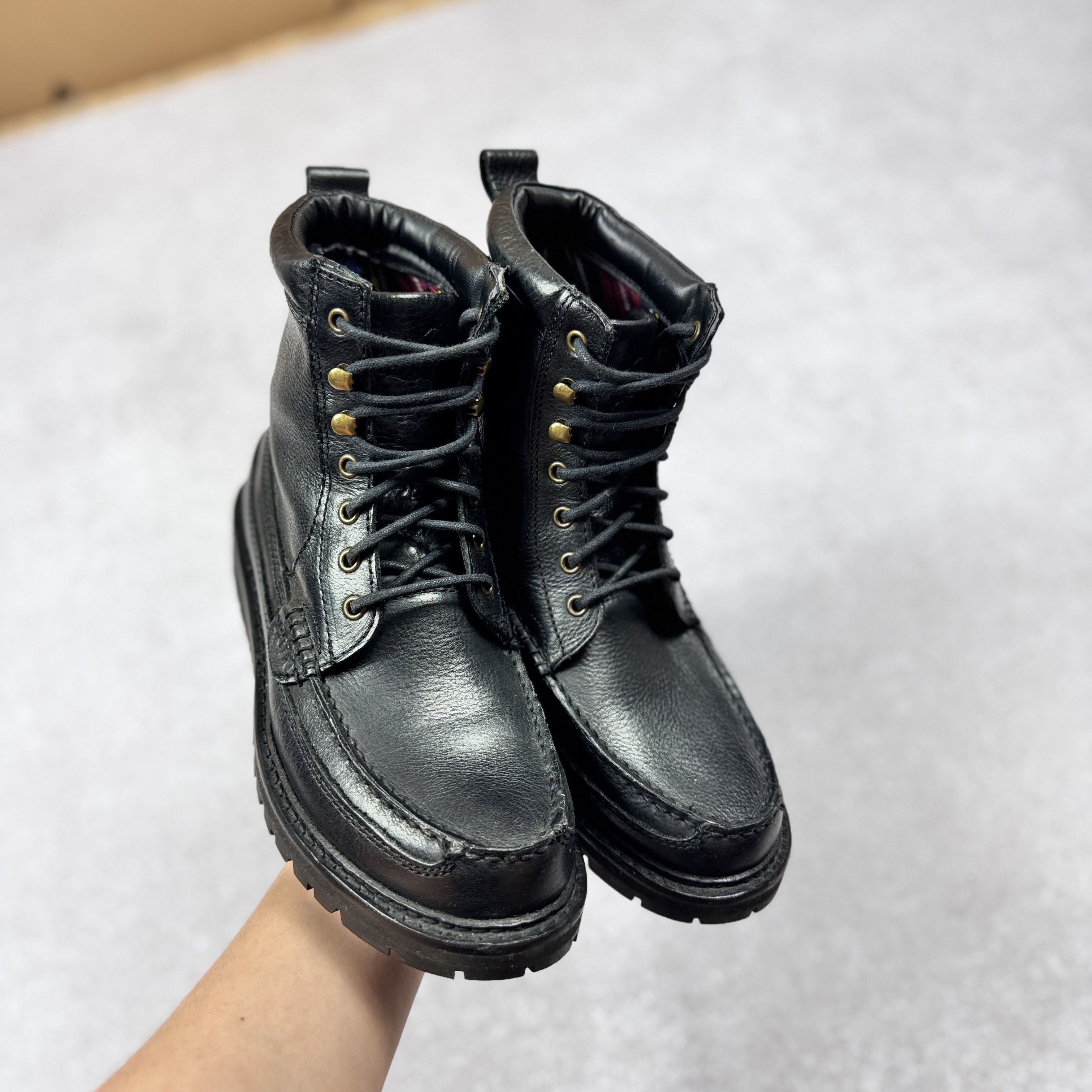 Polo Ralph Lauren Polo Ralph Lauren Willingcott Leather Upper Boots size 40 Size US 7 / EU 40 - 3 Thumbnail
