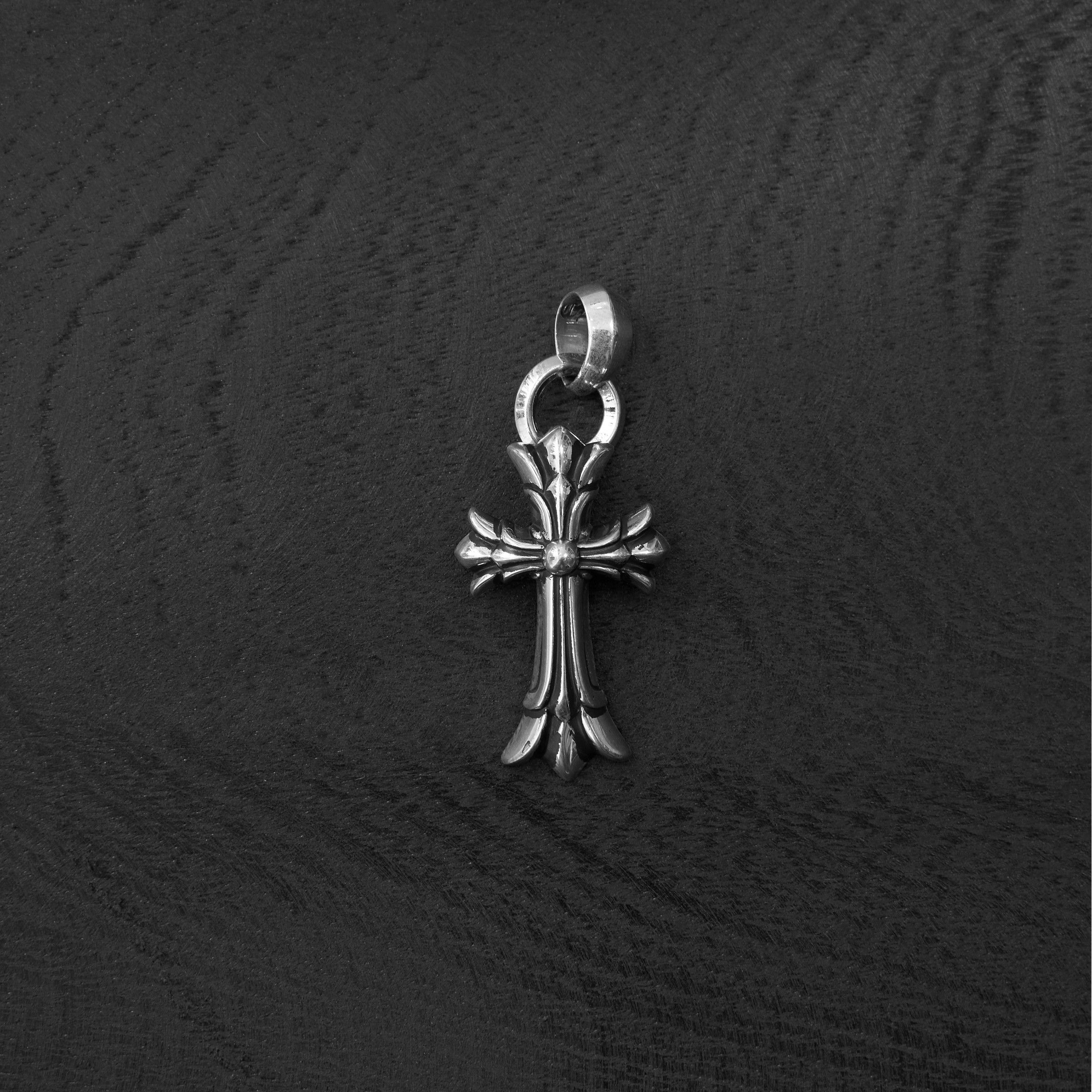 Chrome Hearts CHROME HEARTS Attached Bale Double Cross Charm Size ONE SIZE - 2 Thumbnail