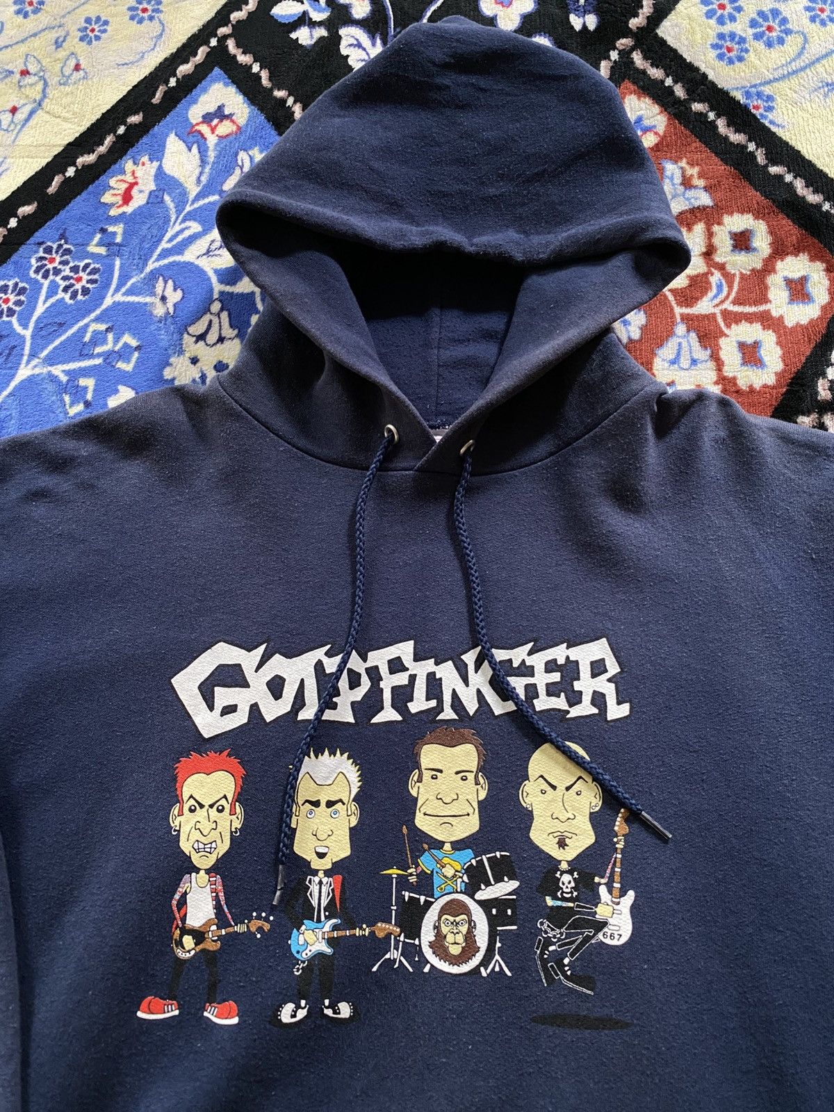 Band Tees Vintage Goldfinger Punk Rock Hoodie Size US M / EU 48-50 / 2 - 3 Thumbnail
