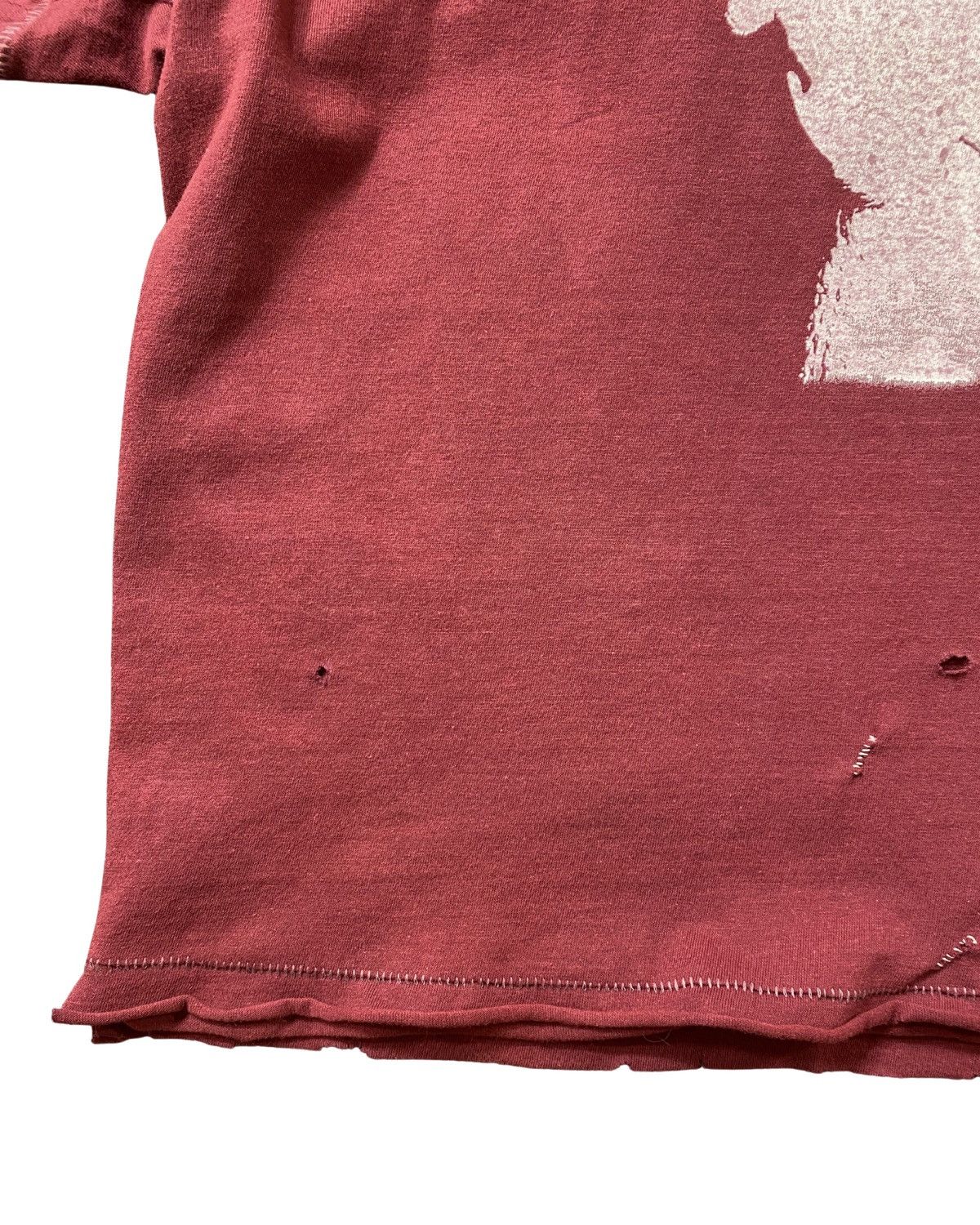 Band Tees Vintage-washed Faded and Distressed Lou Reed Band T Shirt Size US L / EU 52-54 / 3 - 8 Thumbnail