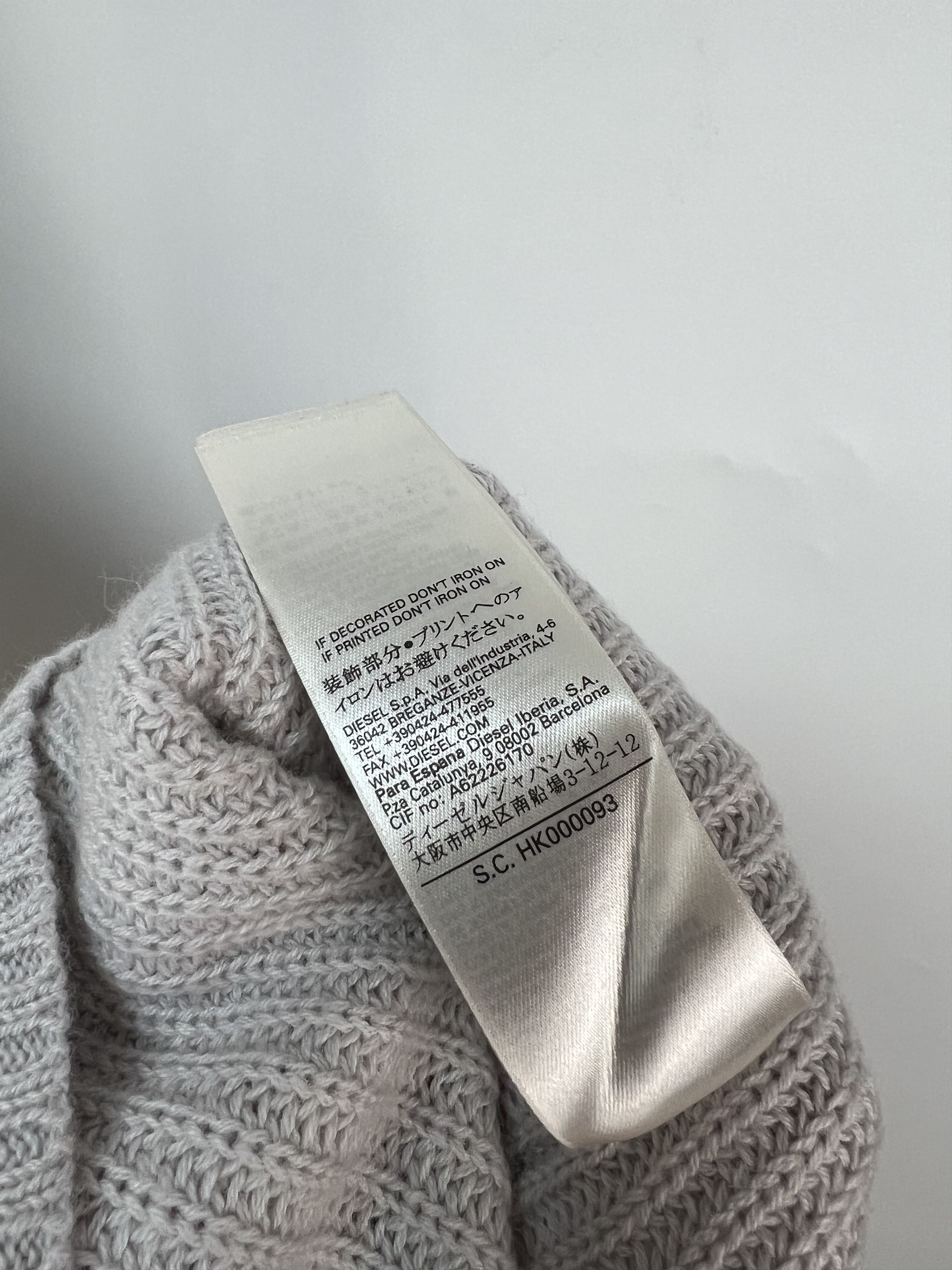 Diesel Diesel Women's Wool Ribbed Crew Neck Sweater Size XS / US 0-2 / IT 36-38 - 20 Thumbnail