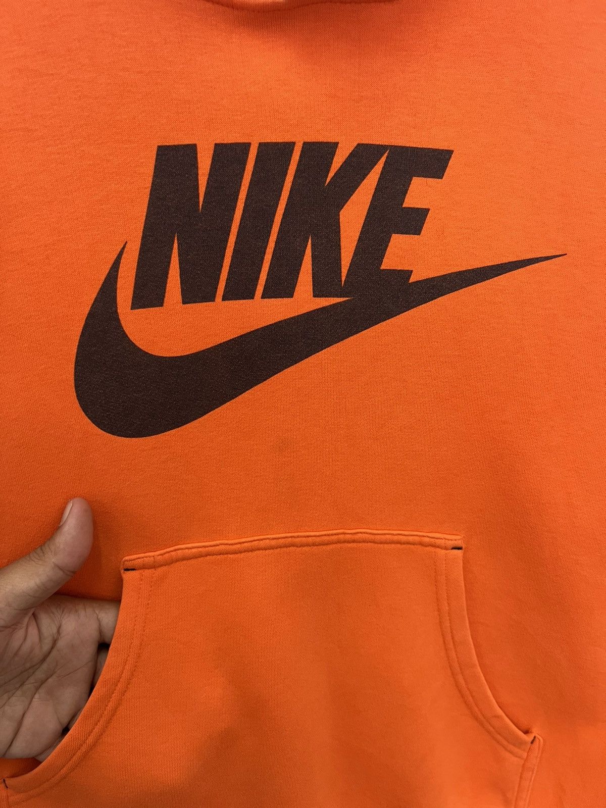 Nike 🔥 Vintage Y2K Nike Big logo sweatshirt hoodie - M Size US S / EU 44-46 / 1 - 4 Thumbnail