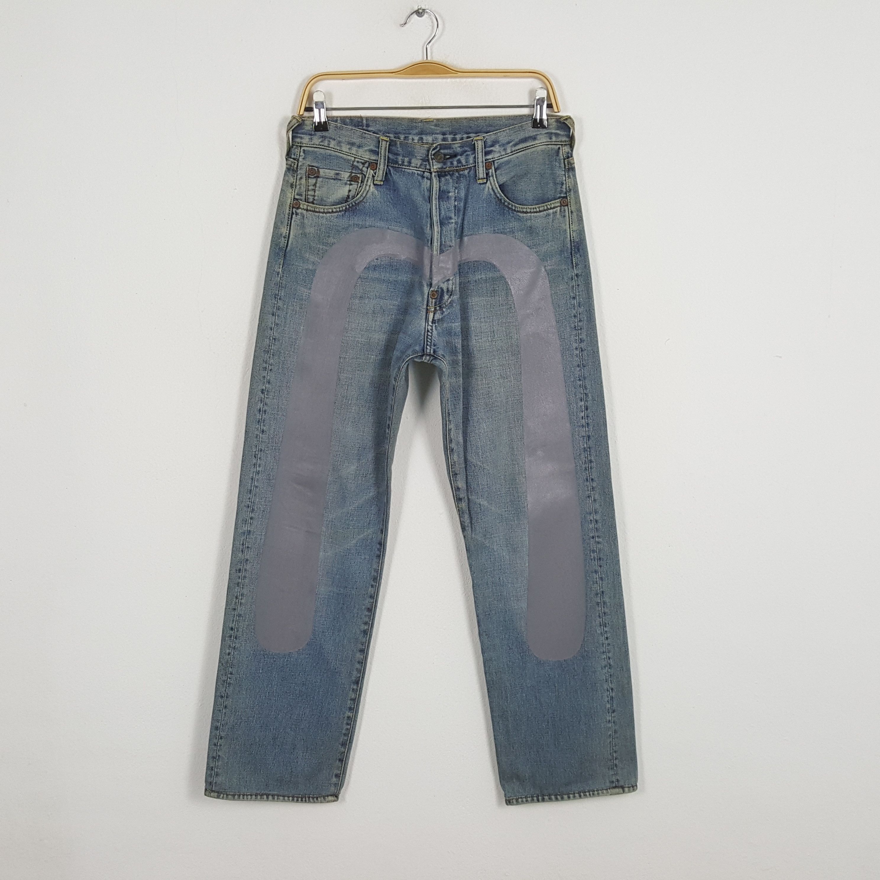 Evisu × Japanese Brand × Vintage Vintage EVISU Japanese Brand Daicock Custom Style Jeans Size US 30 / EU 46 - 1 Thumbnail