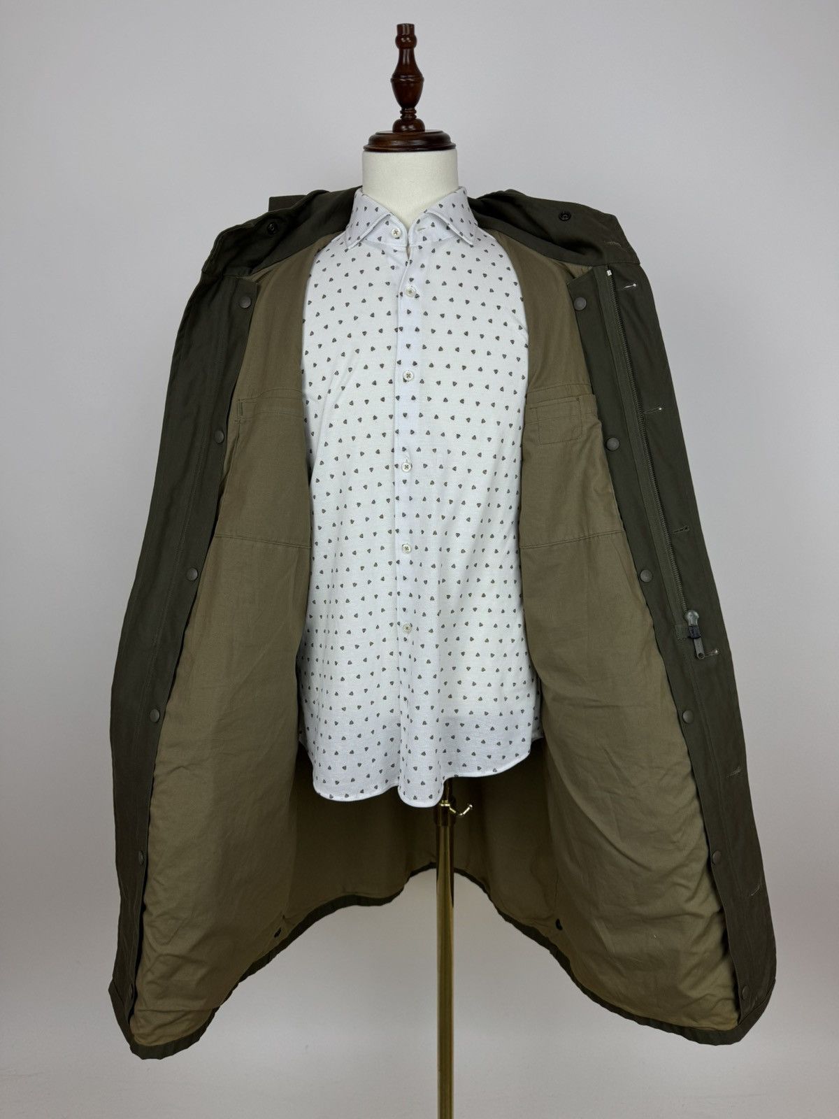 Other S. FEUCHTER, RINGELAI Vintage Military coat Army Parka 1979 Size US XL / EU 56 / 4 - 8 Thumbnail