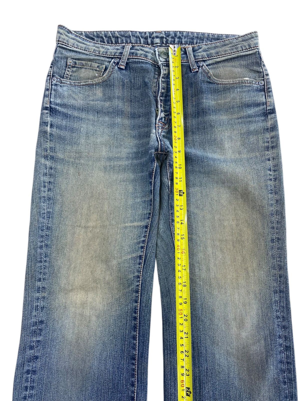 Japanese Brand Japanese Brand Mud Faded Wash Style Loose Jeans Size US 32 / EU 48 - 6 Thumbnail