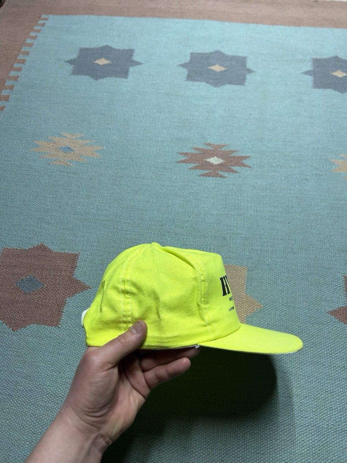 Vintage Vtg Snap hat hydro mechanical supply Michigan hi vis USA Size ONE SIZE - 9 Thumbnail