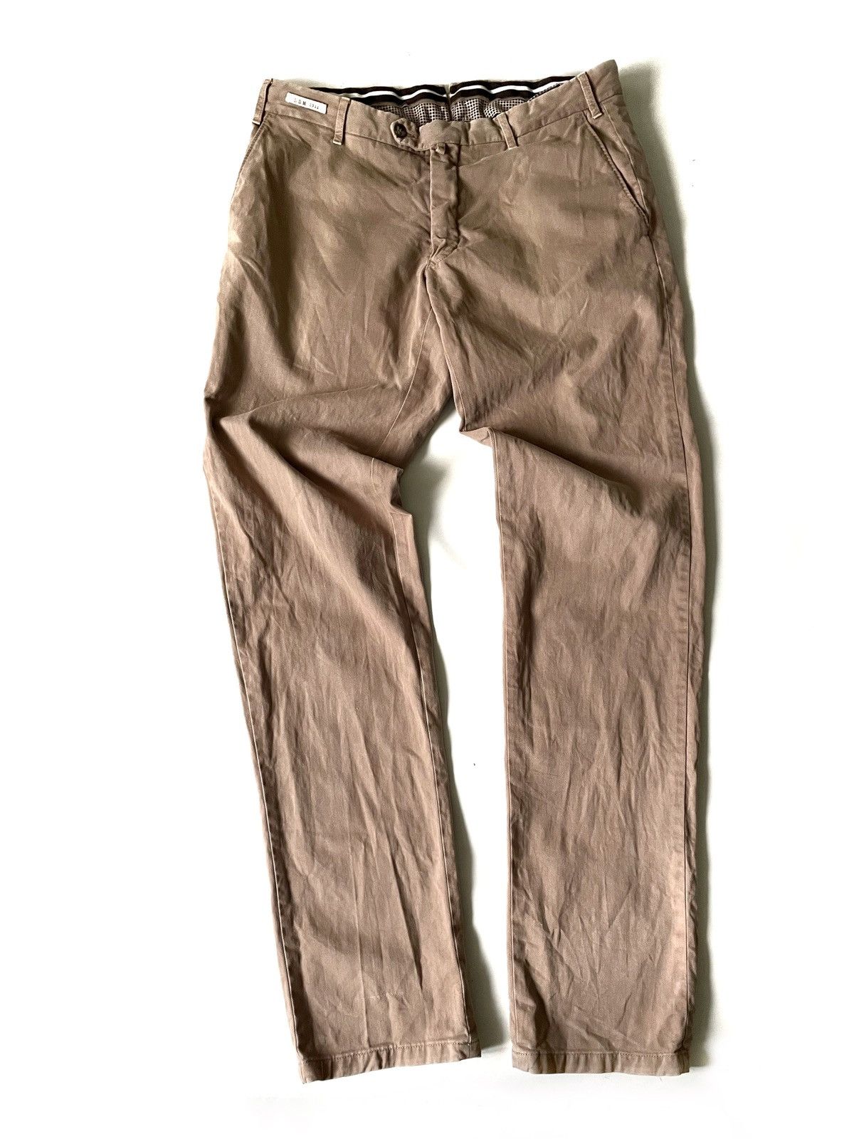L.B.M. 1911 LBM 1911 Men Classic Cotton & Wool Slim Trousers Size 52/L Size US 34 / EU 50 - 1 Thumbnail