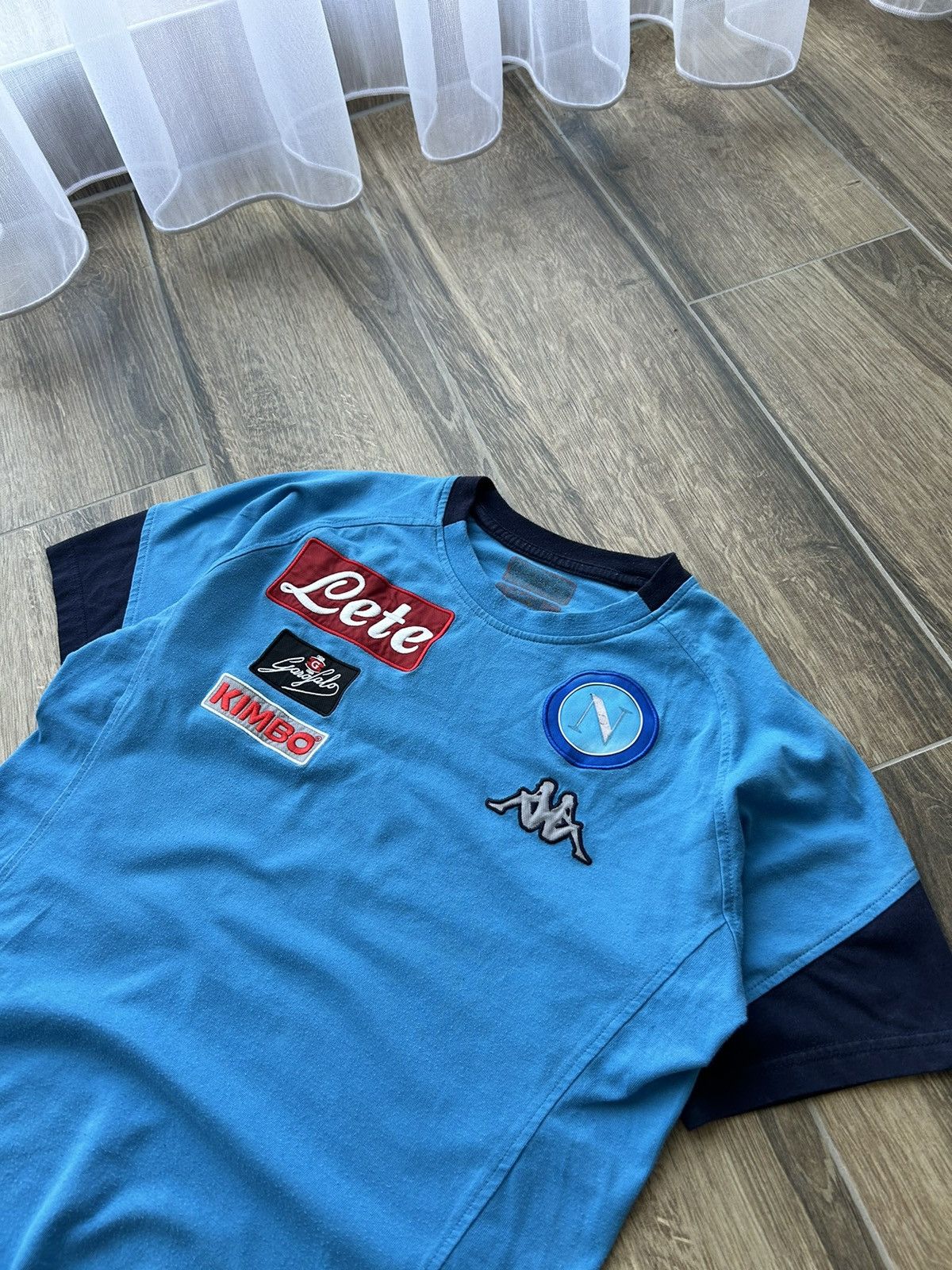 Kappa Vintage Kappa SSC Napoli jersey mens Size US S / EU 44-46 / 1 - 2 Thumbnail