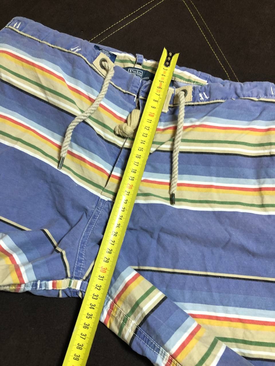 Polo Ralph Lauren Vintage Polo Ralph Lauren Swimming Shorts Striped Size US 30 / EU 46 - 4 Thumbnail
