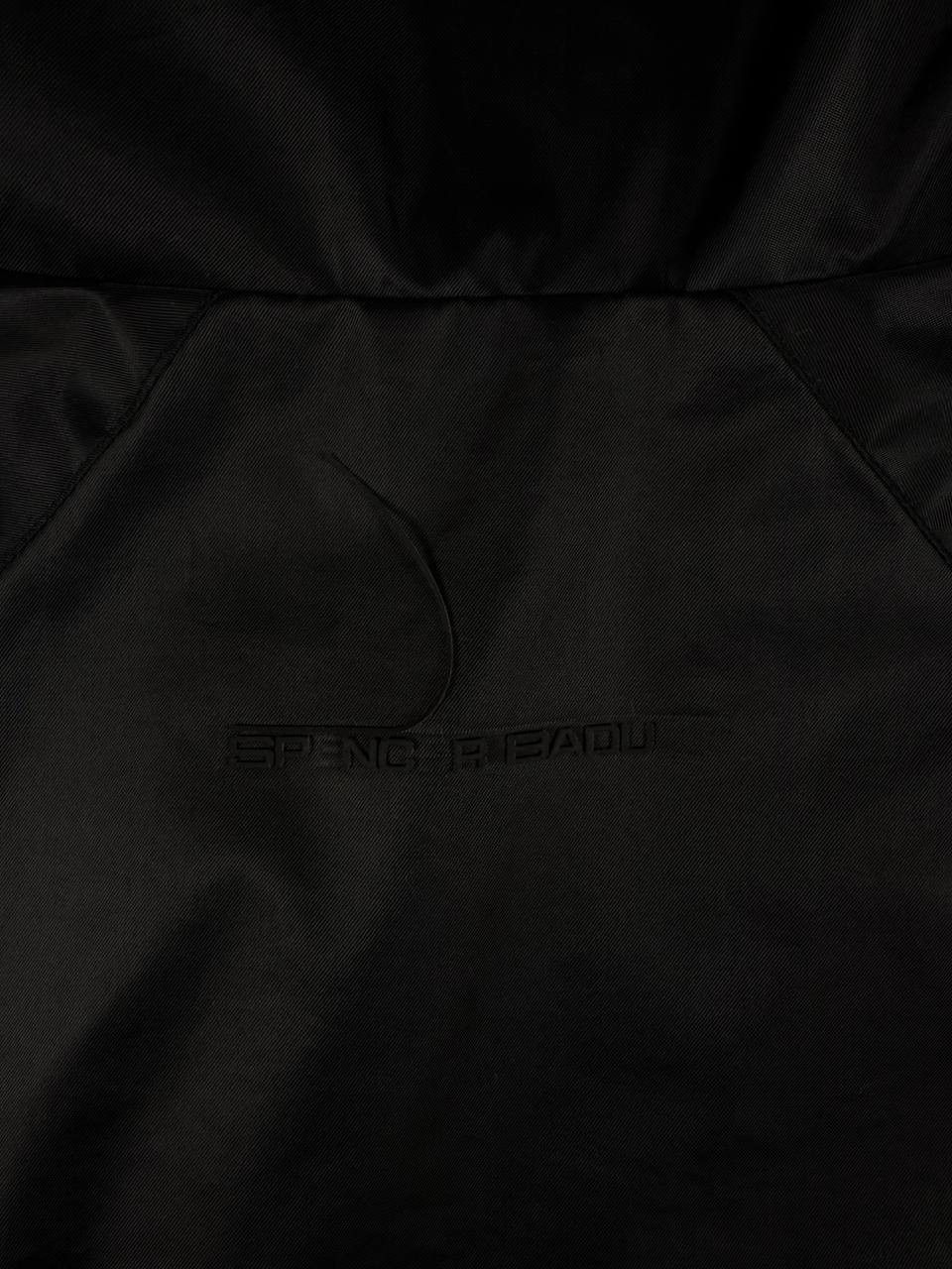 SPENCER BADU SPENCER BADU Black Water-Repellent Full Zip Jacket Size US S / EU 44-46 / 1 - 16 Thumbnail