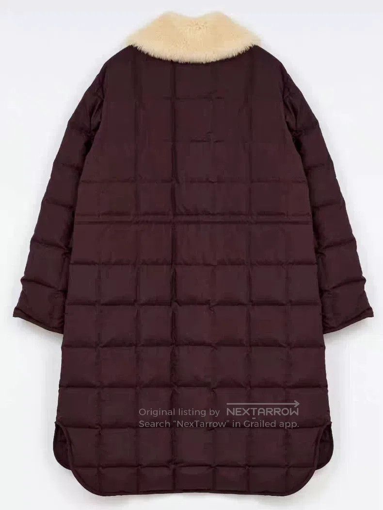 Jil Sander Jil Sander size 34 Wool Collar Plaid Long Down Jacket Size M / US 6-8 / IT 42-44 - 2 Thumbnail