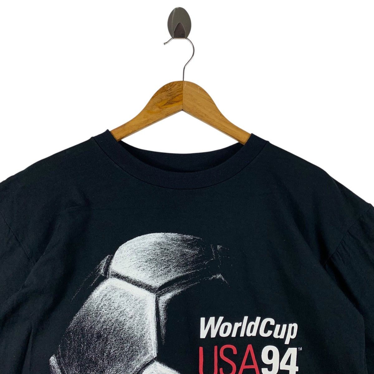 Other Vintage 90s WORLD CUP USA 94 big printed tee Size US L / EU 52-54 / 3 - 2 Thumbnail