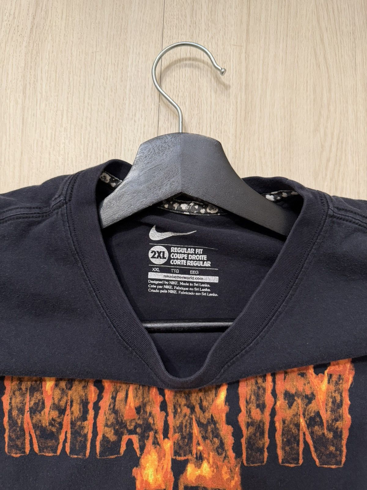 Nike Nike Makin it Hot Flame Shirt Size US XXL / EU 58 / 5 - 4 Thumbnail