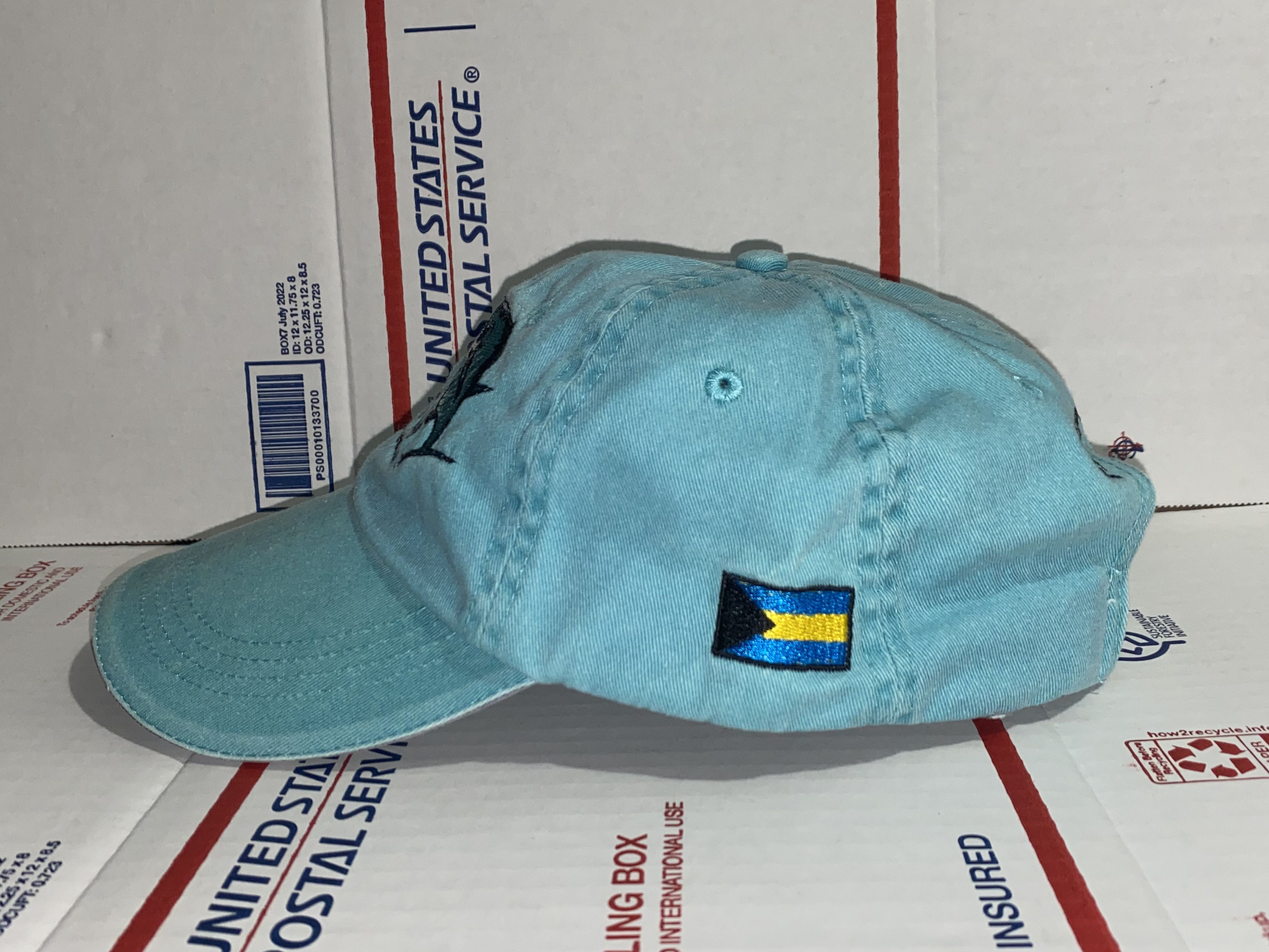 Other LLANGUS Boat Fishing team Freeport Bahamas USA Cap dad Hat Size ONE SIZE - 3 Thumbnail