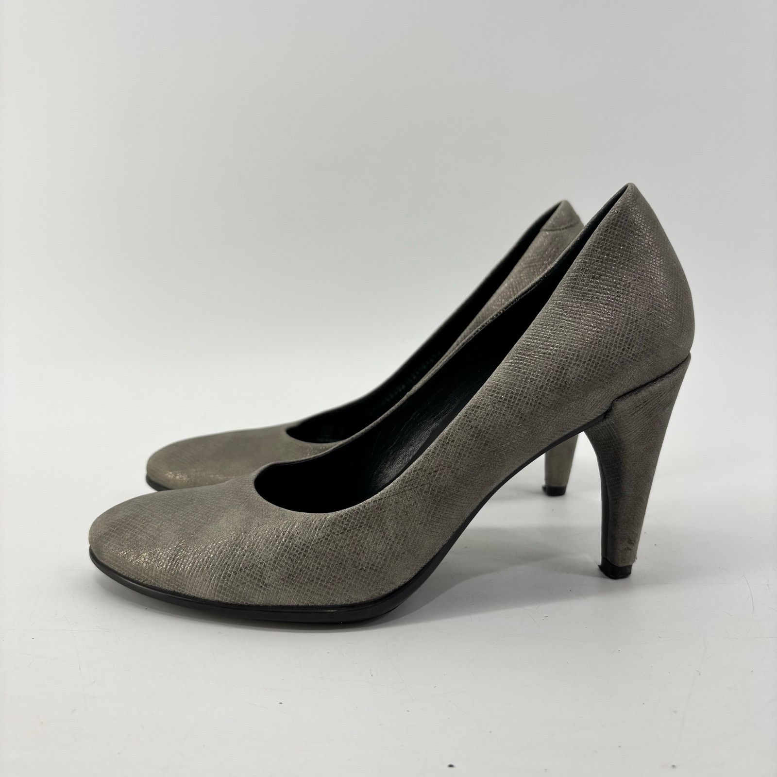 Ecco ECCO Womens US 6 Shape 75 Leather Pumps Size Warm Gray Size US 6 / IT 36 - 13 Thumbnail