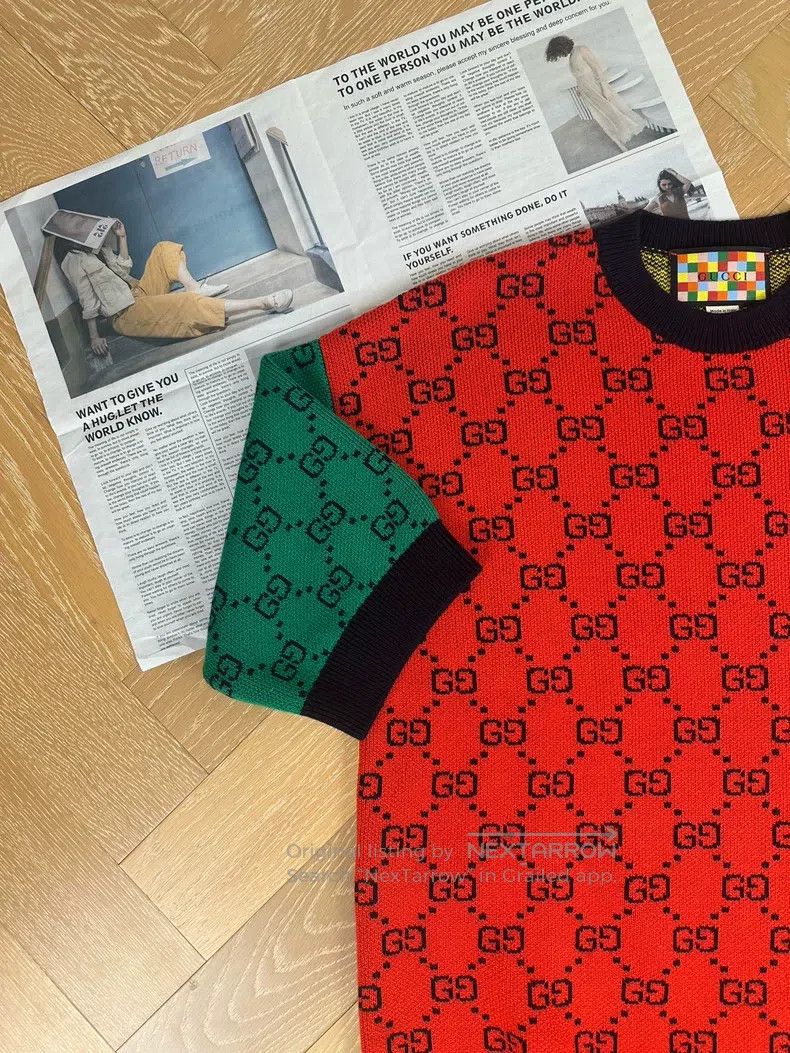 Gucci Gucci Rainbow series logo full-print short-sleeved pullove Size XS / US 0-2 / IT 36-38 - 6 Thumbnail