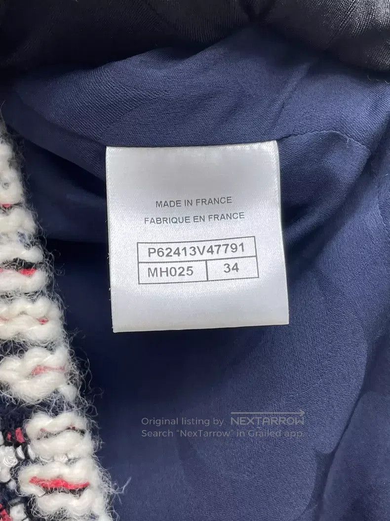 Chanel Chanel Snow series blue and red plaid jacket Size XXS / US 00 / IT 34 - 7 Thumbnail