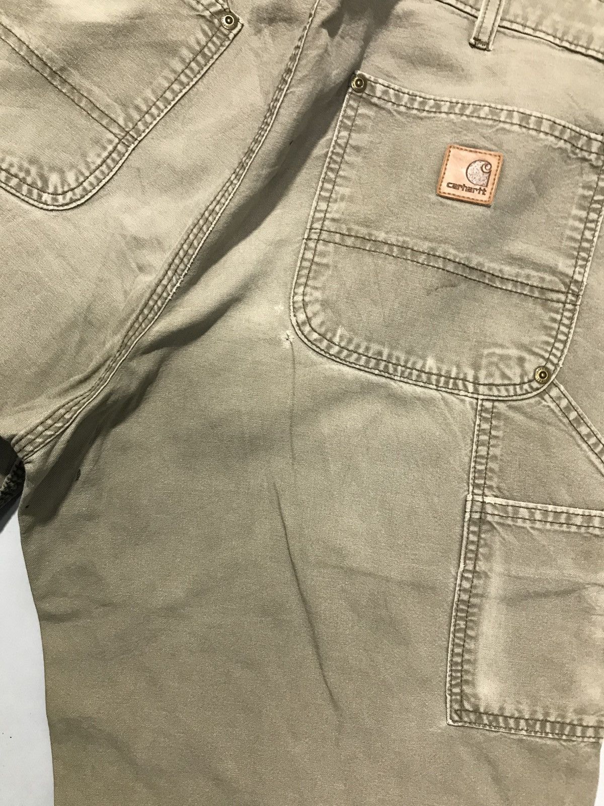 Carhartt Vintage carhartt B195 LBR double knee workwear Size US 34 / EU 50 - 10 Thumbnail