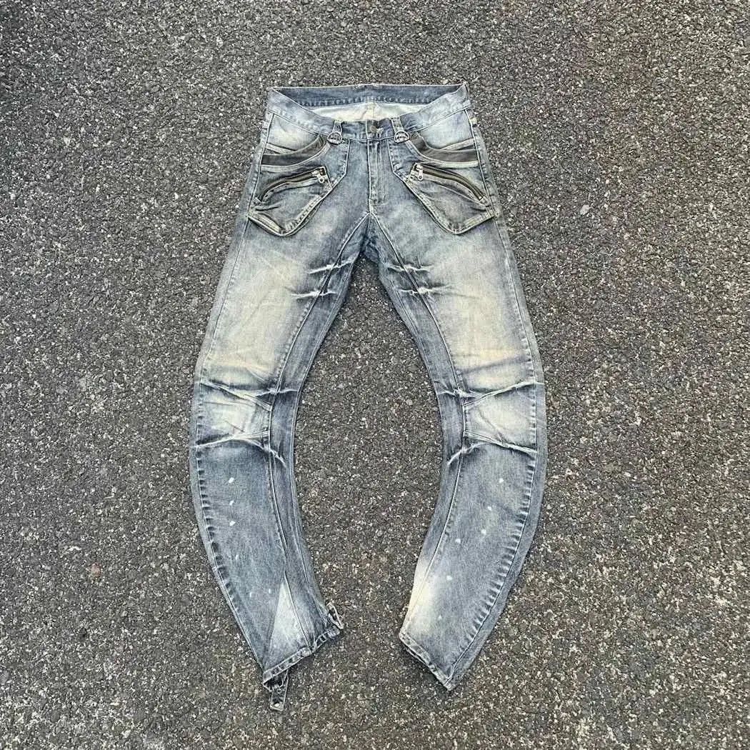 PPFM × The Smiths Vintage PPFM Jeans Curve/Banana Seditionaries Denim Pants Size US 32 / EU 48 - 1 Thumbnail