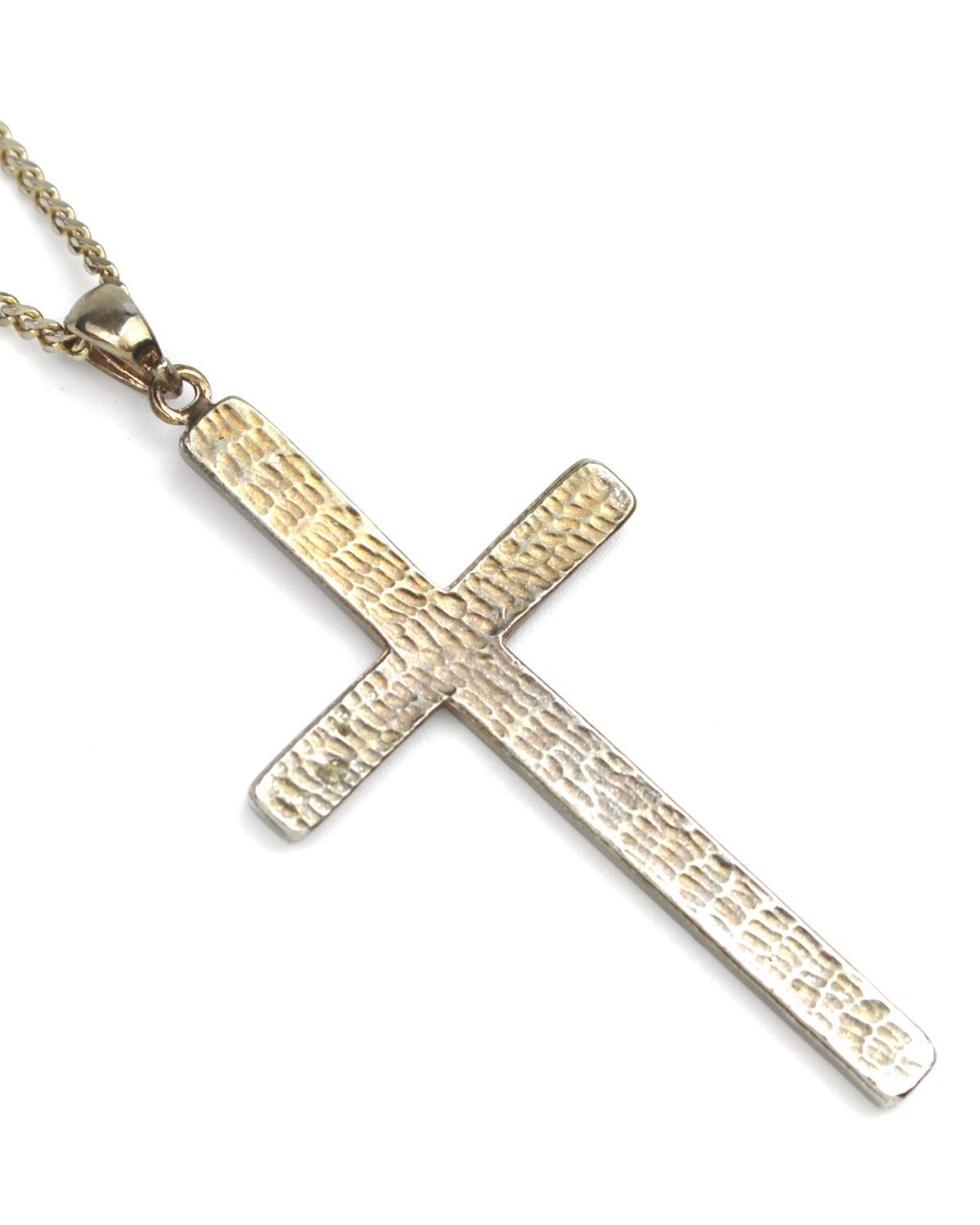 If Six Was Nine 2000S JAPANESE MADE LEOPARD INLAY CROSS NECKLACE Size ONE SIZE - 4 Thumbnail