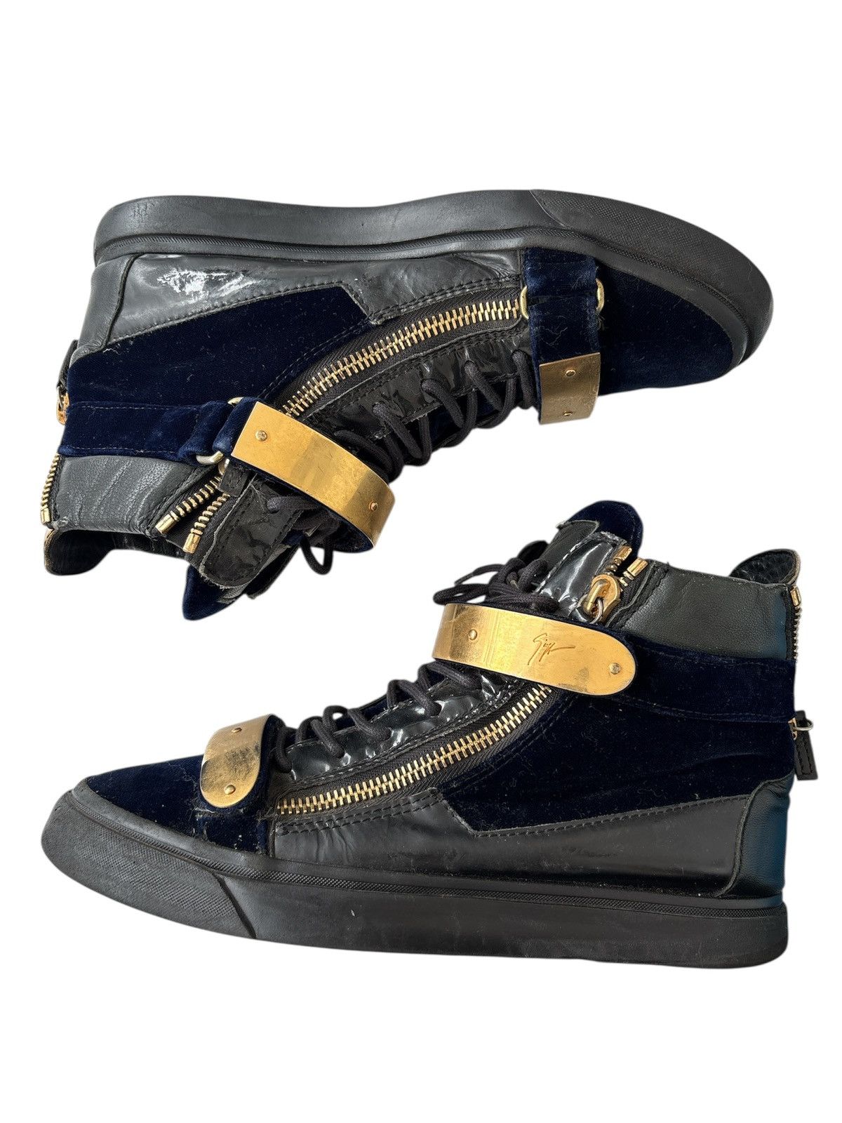 Giuseppe Zanotti Coby Double Straps Sneakers Size US 9 / EU 42 - 3 Thumbnail