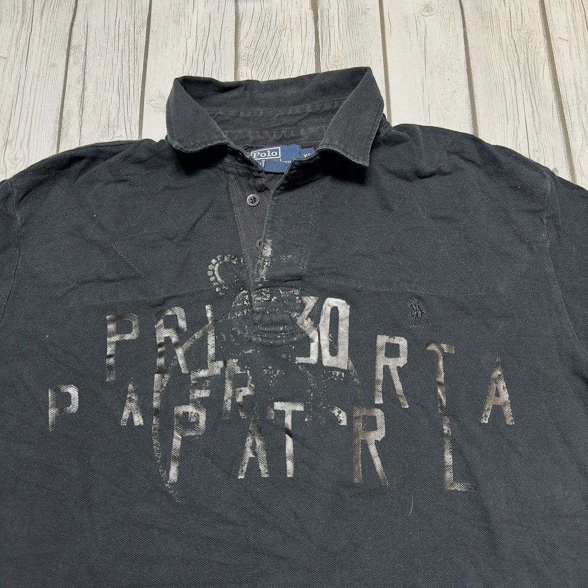 Polo Ralph Lauren × Vintage Vintage Polo shirt Size US XL / EU 56 / 4 - 3 Thumbnail
