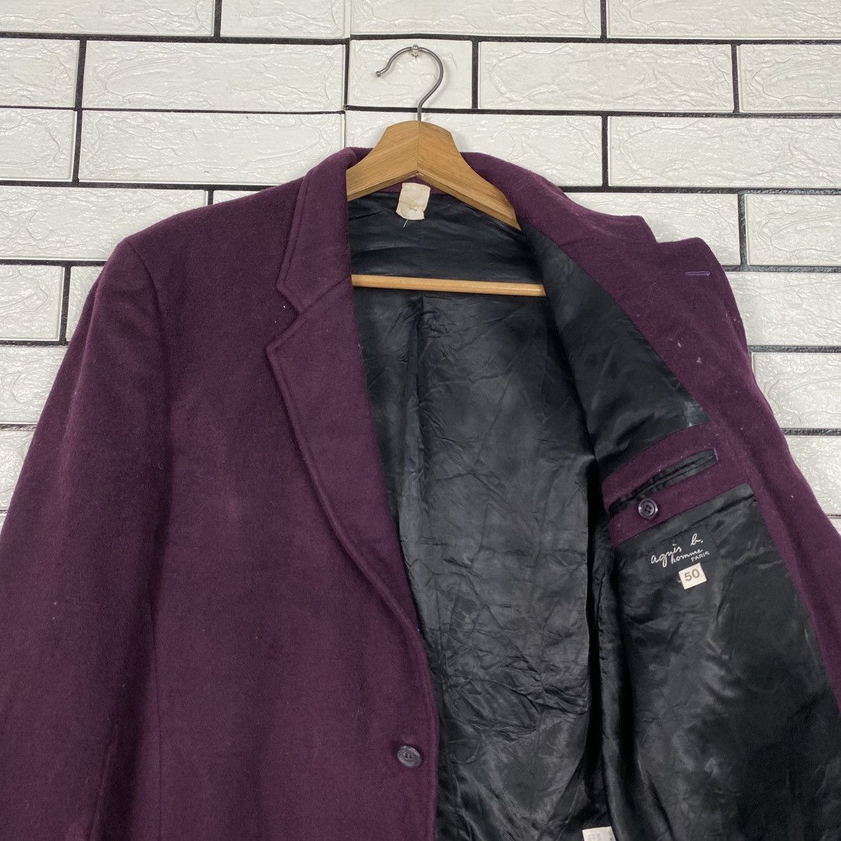 agnes b. Vintage Wool Jacket Chore Coats Agnes B. Size US M / EU 48-50 / 2 - 13 Thumbnail