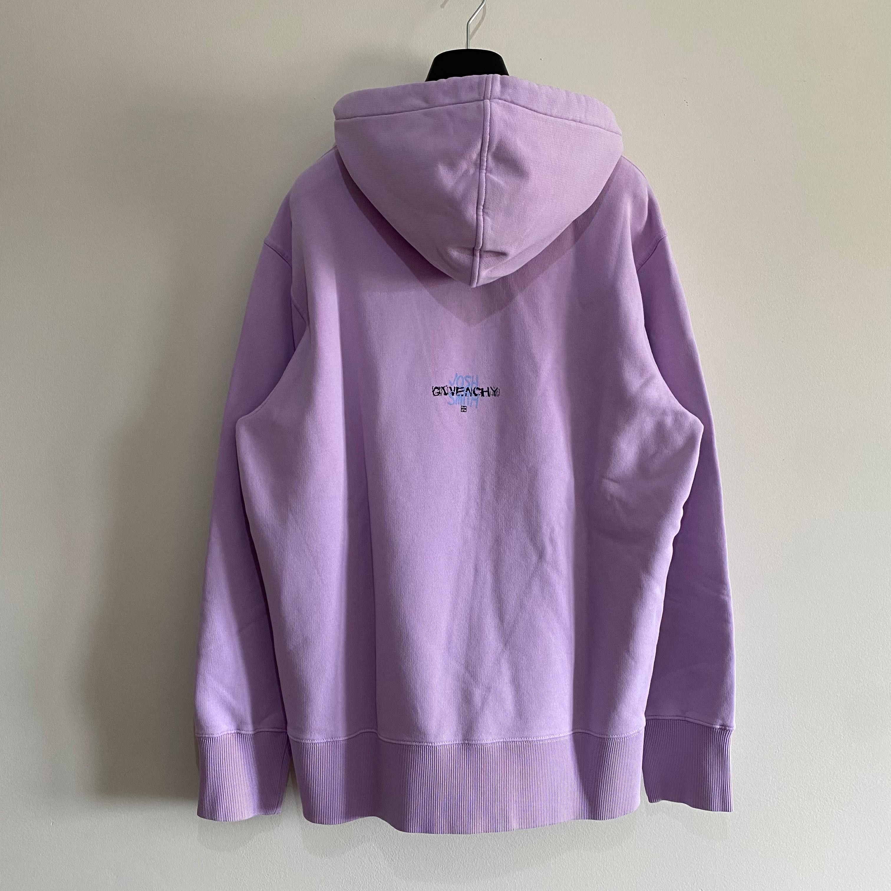 Givenchy x Josh Smith Lilac Embroidered 4G Skull Logo Hoodie Size US M / EU 48-50 / 2 - 8 Thumbnail