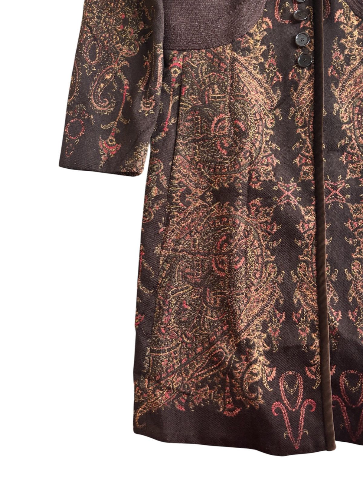 Etro Etro Paisley Embroidery Coat Size M / US 6-8 / IT 42-44 - 5 Thumbnail
