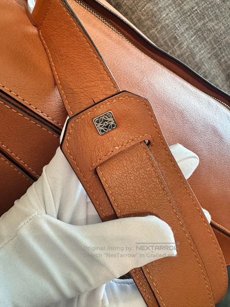 Loewe large geometric puzzle bag in caramel. Size ONE SIZE - 4 Thumbnail