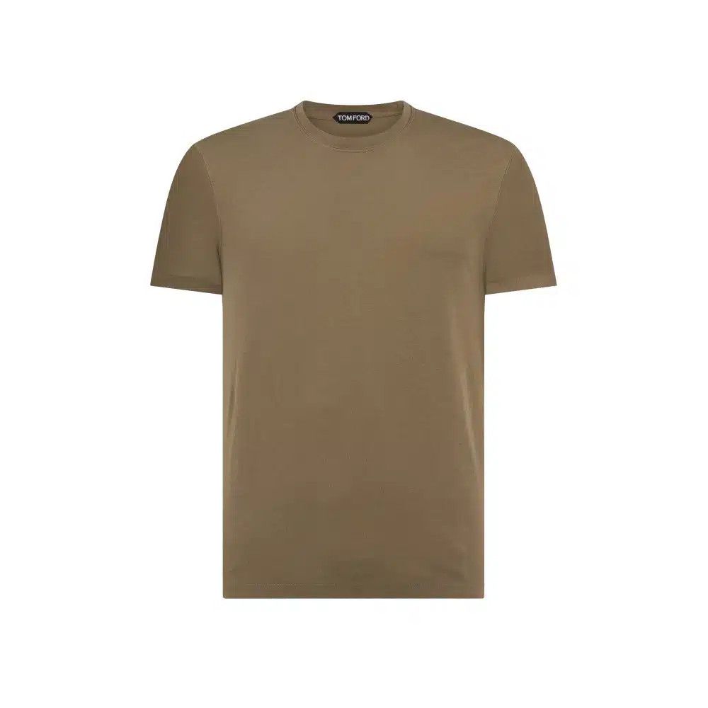 Tom Ford o1loc1c0226 JCS004 Crewneck T-Shirt in Brown Size US S / EU 44-46 / 1 - 1 Preview