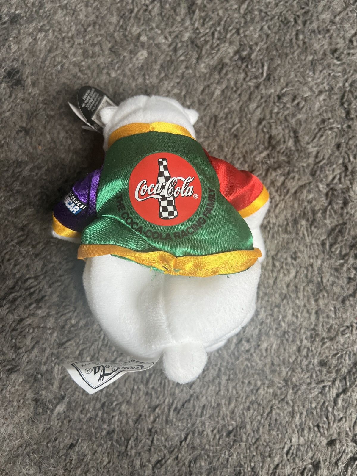 Coca Cola 1999 Coca-Cola NASCAR Adam Petty Bean Bag Plush Size ONE SIZE - 3 Thumbnail