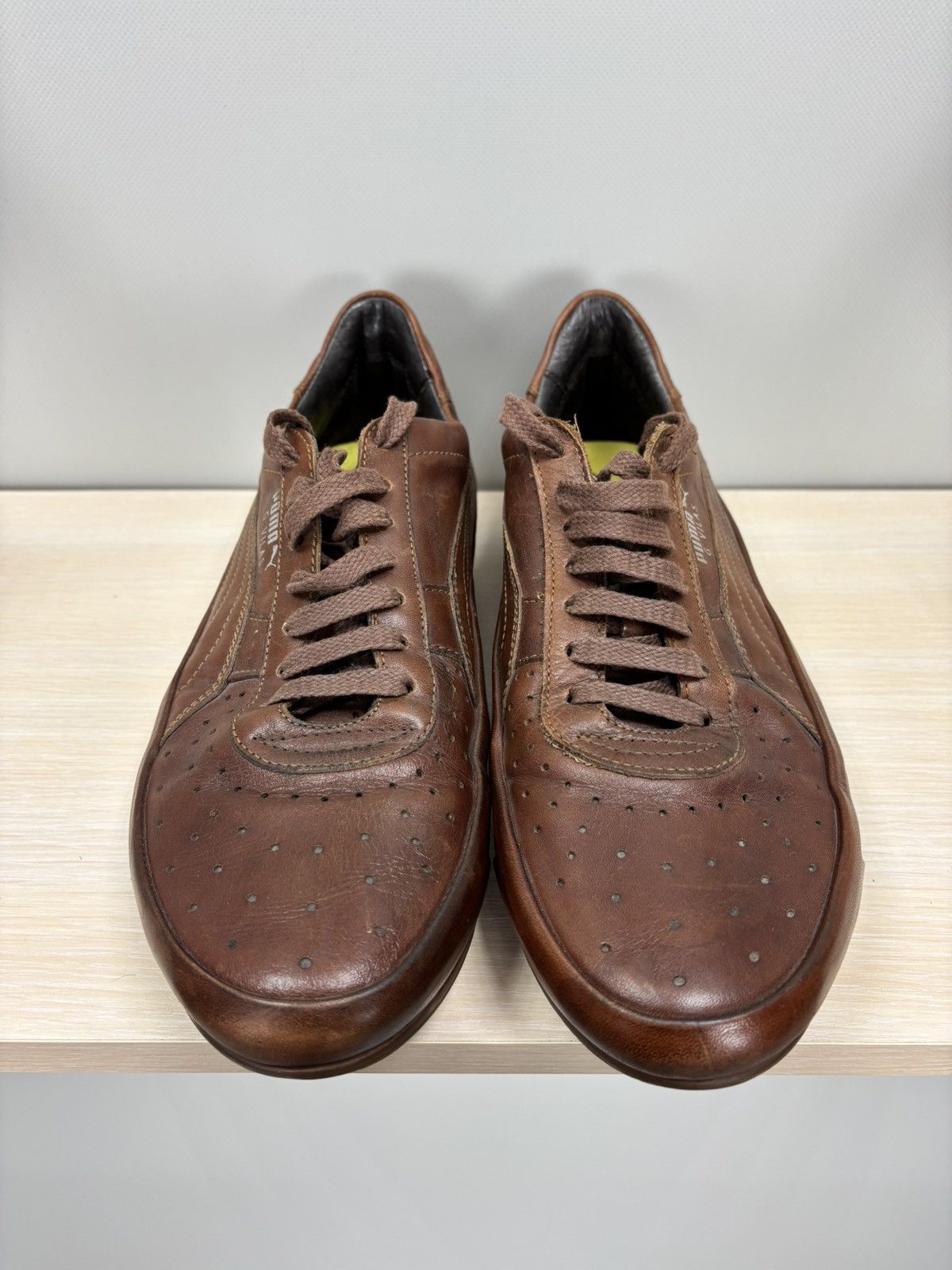 Puma Mens vintage limited leather sneakers Puma G.Vilas 96 Hours Size US 9 / EU 42 - 4 Thumbnail