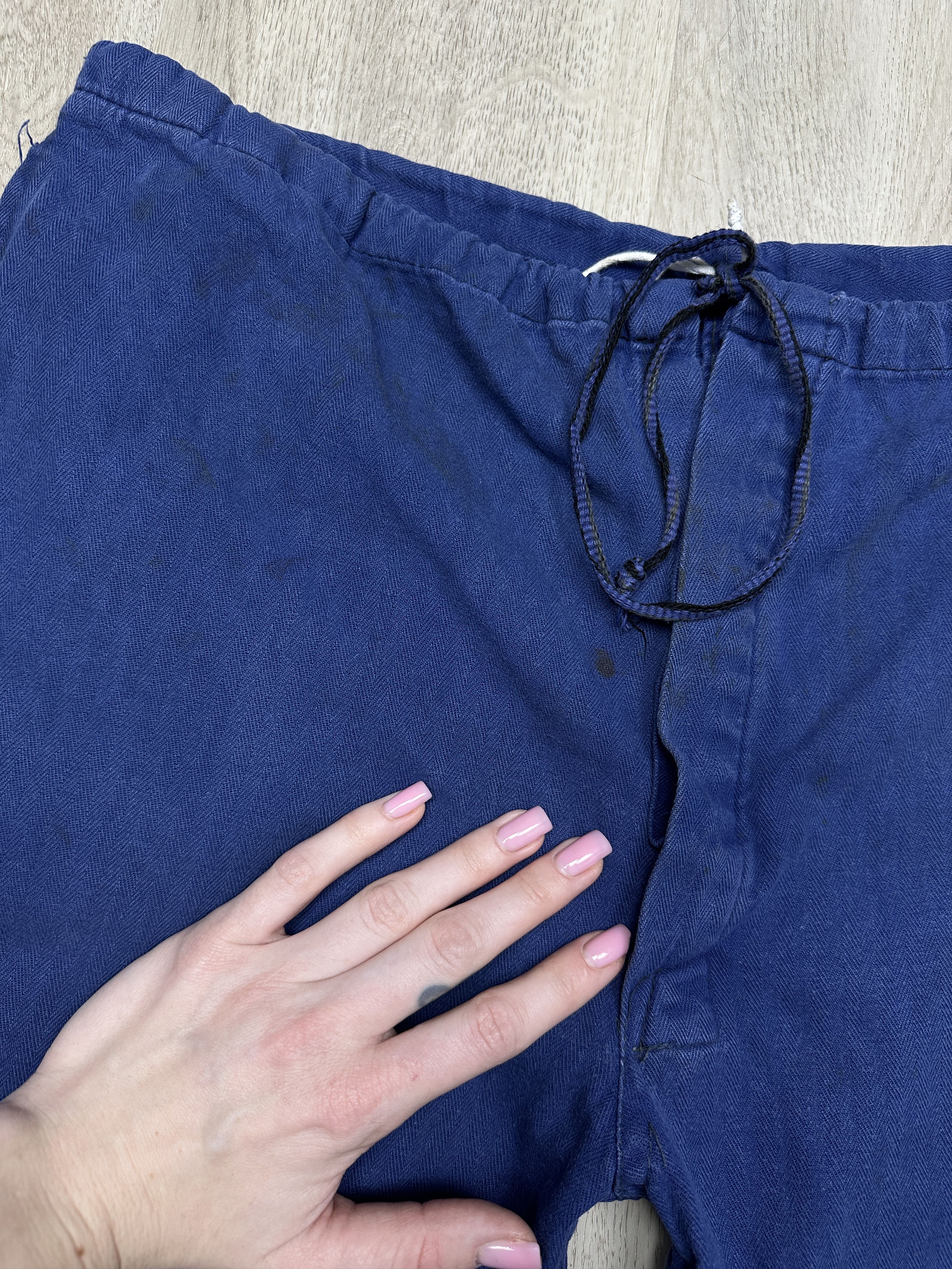 Le Laboureur Vintage Sanfor French Workwear Pants Distressed Size US 32 / EU 48 - 3 Thumbnail