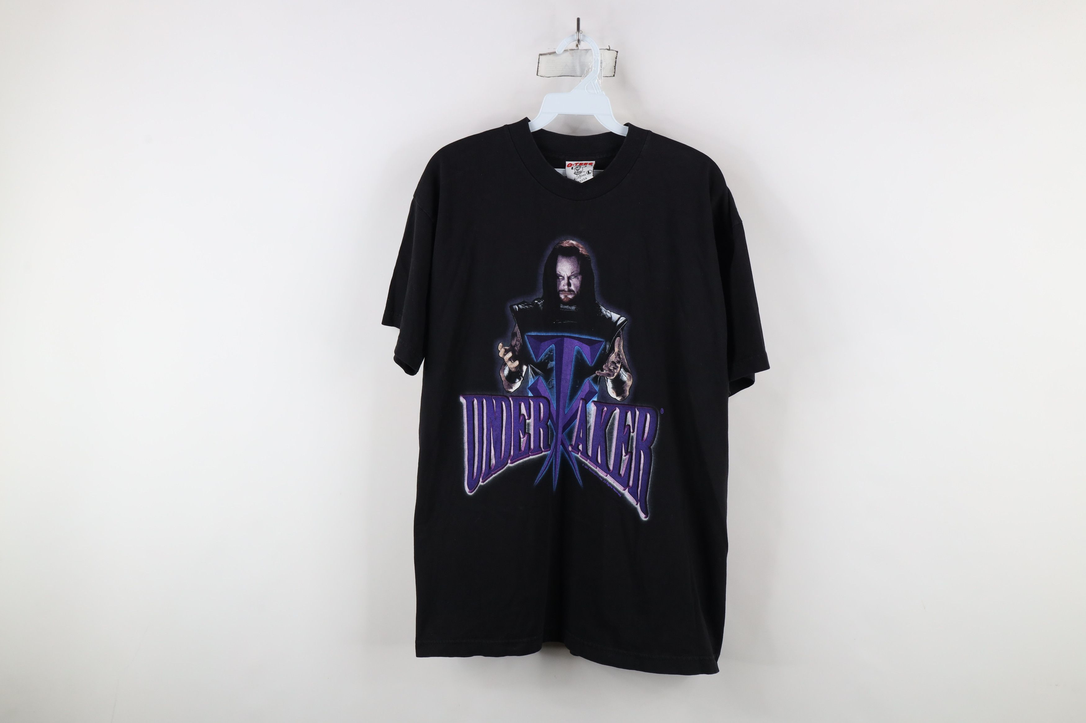 Vintage Vintage 90s The Undertaker Short Sleeve T-Shirt USA Size US L / EU 52-54 / 3 - 1 Thumbnail
