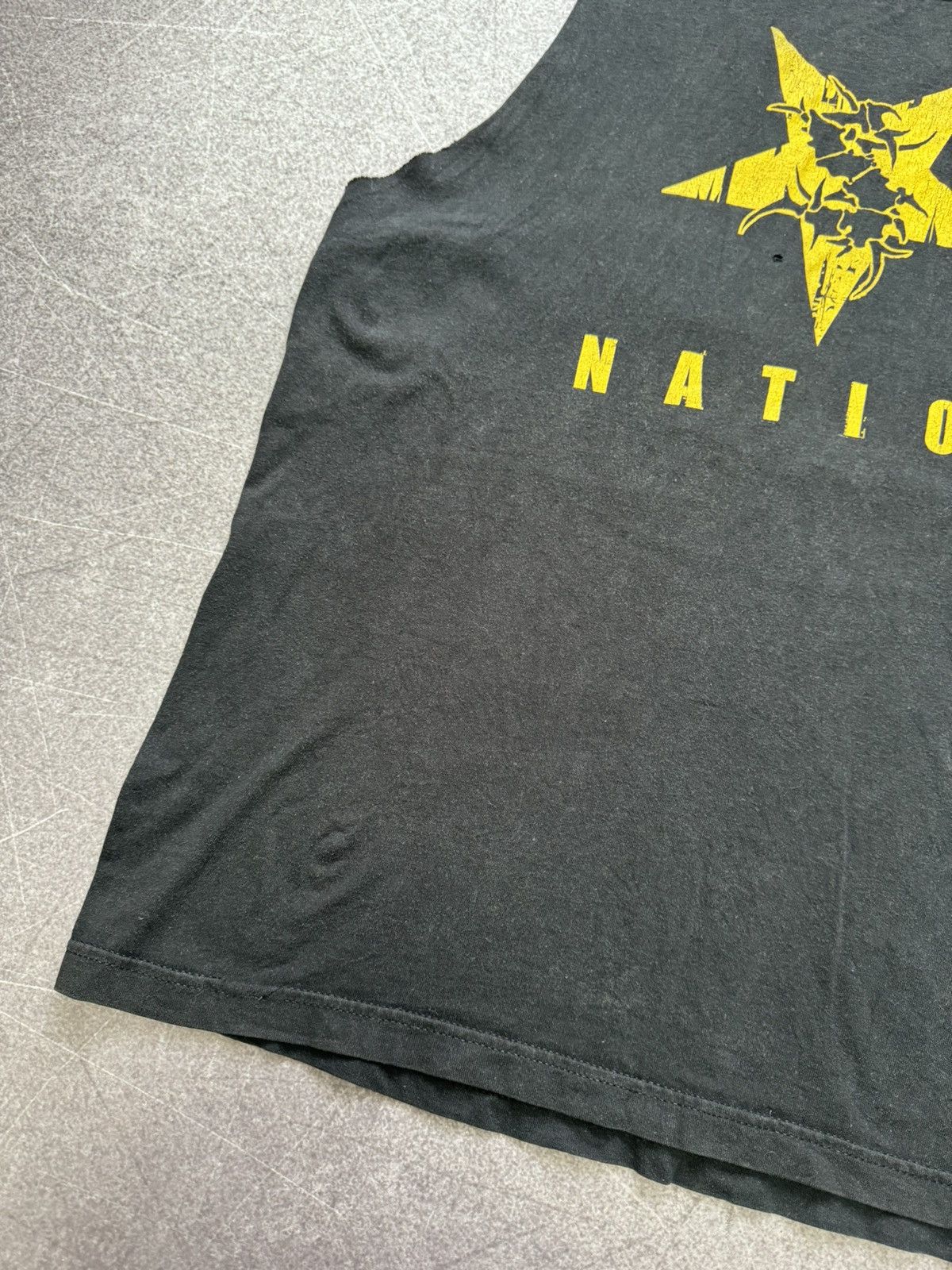 Band Tees × Vintage Vintage 2001 Sepultura Nation Tank Top Shirt Y2K Size US XL / EU 56 / 4 - 6 Thumbnail